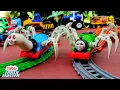 Download Lagu Kereta Api Hantu Laba-laba Percy, Thomas exe, Dinosaurus, T Rex, Stegosaurus, Mammoth