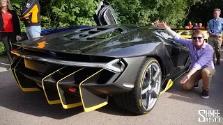 FLAT OUT in the Lamborghini Centenario