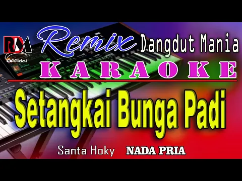 Download MP3 Setangkai Bunga Padi - Karaoke [Nada Pria] Dj Mix Dangdut Orgen Tunggal || Santa Hoky