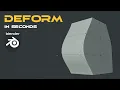 The PROPER way to deform objects in Blender