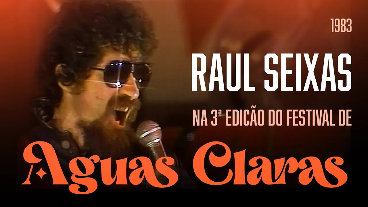 Raul Seixas Ao Vivo no III Festival de Águas Claras (1983)