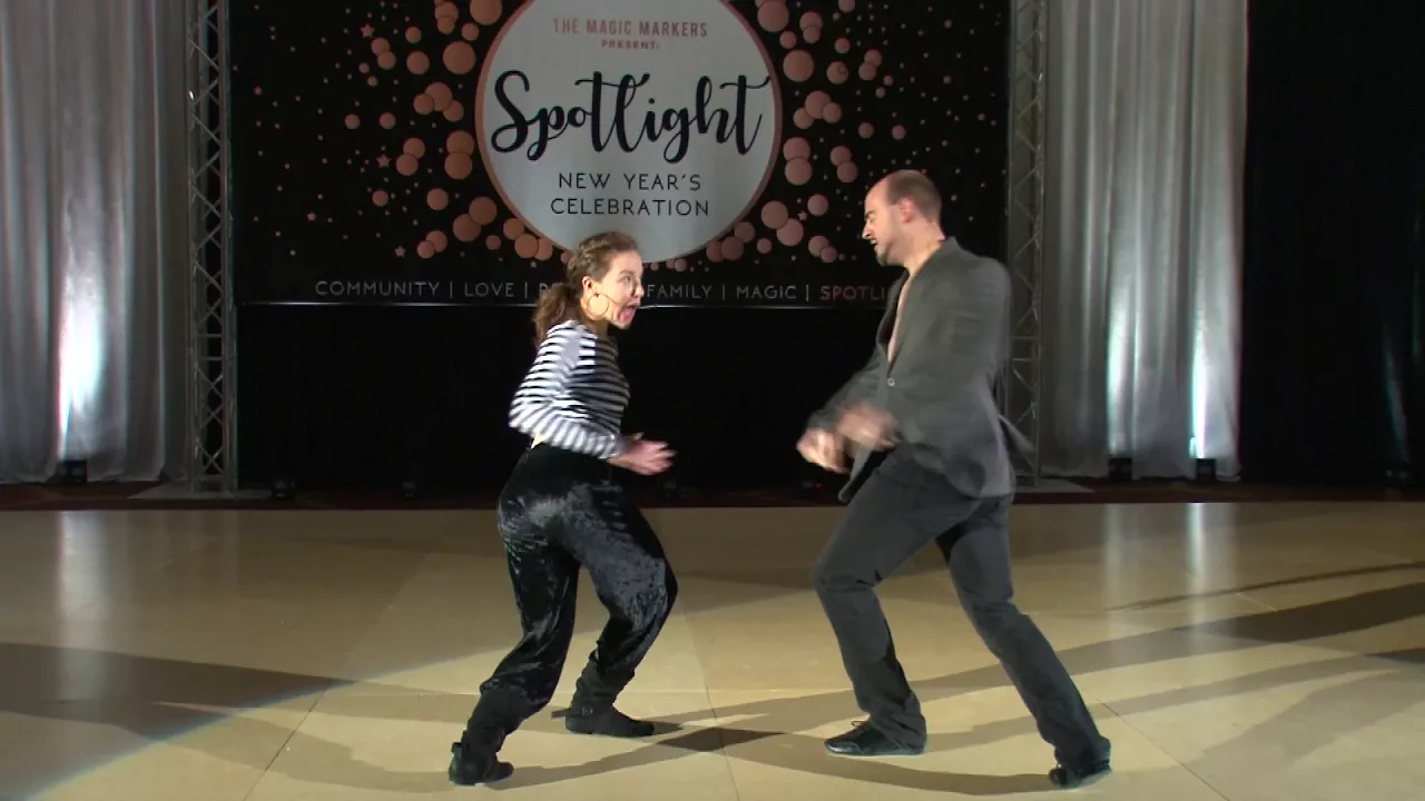 Spotlight New Years 2017 2018 Invitational Jack & Jill Classic Kris Swearingen & Natalie Gorg