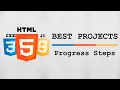 HTML CSS JS Best Project - Progress Steps