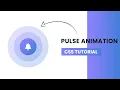 Pulse Animation Effect using HTML CSS Understanding Keyframes in CSS