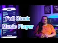Full-Stack Mobile Music Player with Next js TailwindCSS MongoDB Step-by-Step Tutorial