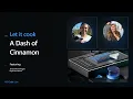 Let it Cook - A Dash of Cinnamon