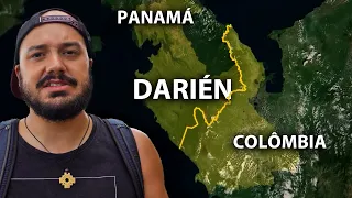CROSSING the COLOMBIA and PANAMA border, DARIÉN. Full documentary.