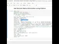 Day 89 Get Domain Name Information using Python
