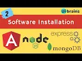 Angular 8 Online Training Software Installation DAY 2 UiBrains NAVEEN SAGGAM