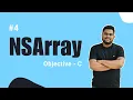 Objective-C NSArray Tutorial Master Array Operations and Methods in Hindi