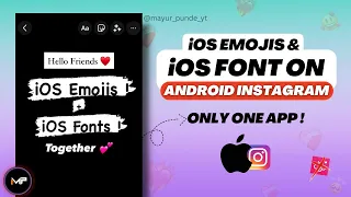 IOS Font On Android Instagram IOS Emojis Font Together On Android Instagram IOS Instagram 