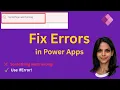 IfError Function in Power Apps Handle Errors Like a Pro