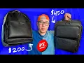 Coach backpack Gotham Graham Blaine - Retail vs Outlet bag comparison