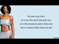 Ari Lennox - Blocking You (lyrics)