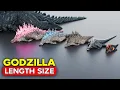 Download Lagu GODZILLA Length Size Comparison | Minilla vs Godzilla Earth