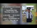 Lagu De uitvaartdienst en crematie van Chanderbhan Sital. Maandag 15 dec. 2025.