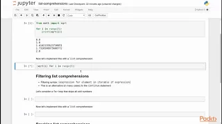 Iterators in Functional Programming with Python List Comprehensions packtpub com