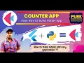 Building Flutter Apps in Python how we can create flutter apps