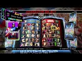Ultimate Marvel Vs Capcom 3 All characters select screen