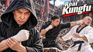 日本武士囂張踢館,揚言中國武術界無人可戰!真高手忍無可忍當場暴揍他! #動作 #擂台 #比武 #kungfu #ipman #甄子丹 #mma