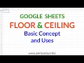 FLOOR CEILING Function and Its Uses In Google Sheets