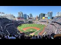 Petco park San Diego Padres Stadium 10 minutes walking all sections - opening weekend 2022