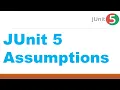 JUnit 5 Assumptions Example Assumptions in JUnit JUnit 5 Tutorial