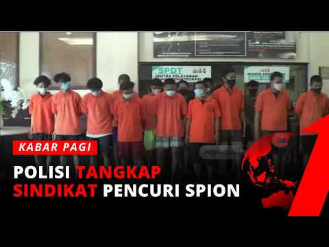 15 Pelaku Sindikat Pencurian Kaca Spion Mobil Ditangkap Polisi