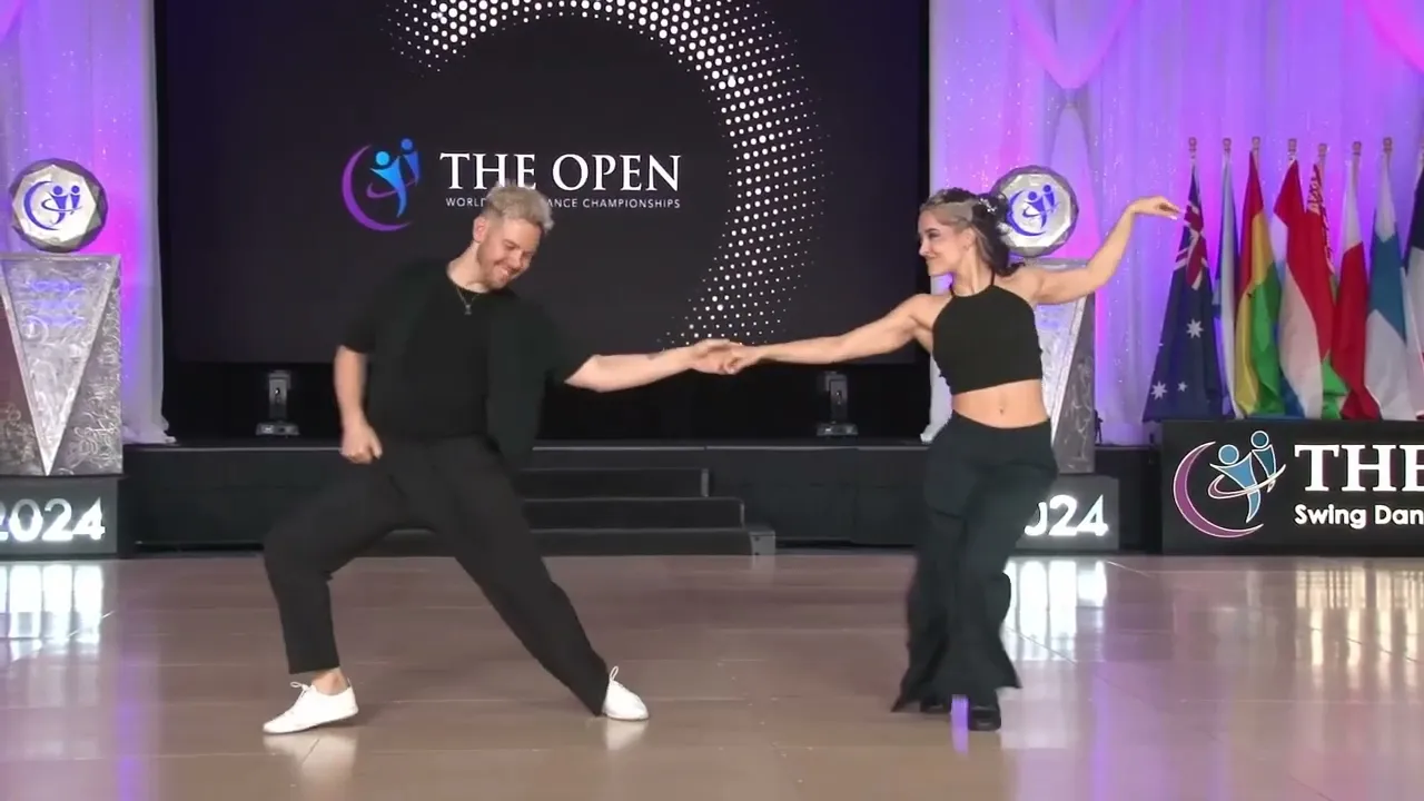 Benji Schwimmer and Nicole Ramirez - 5th Place Strictly Swing - Champions - The Open 2024