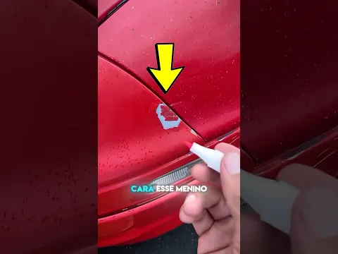 Ele Arranhou o Carro do Pai