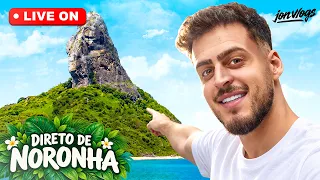 IRL - PERDIDOS POR NORONHA | JON VLOGS AO VIVO