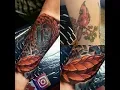 Tattoo Timelapse Crystal Pangolin Cover-up