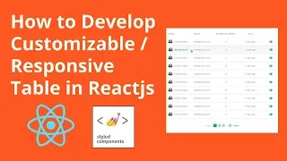 How to Develop Table in Reactjs