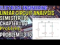 Linear Circuit Analysis Chapter Problem 16 Basic Engineering Circuit Analysis