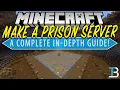 How To Make A Prison Minecraft Server
