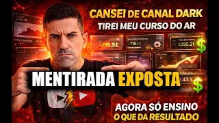 NÃO irei mais ENSINAR apenas Canal Dark aqui, Só o que eu faço e da certo!