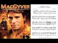 Lagu MacGyver - Theme [Piano Sheet Music]
