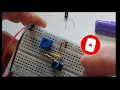 555 Timer LED Blinker with Potentiometer Control Astable Mode