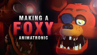 Making a Wearable Foxy Animatronic FNAF