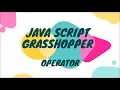 Belajar Coding Berbasis Java Script dengan Grasshopper Operator