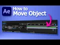 After Effects how to move objects with keyframes