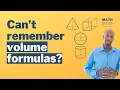Don t memorize volume formulas Do this SAT Math Practice Geometry