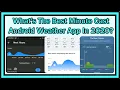 Best Minute Cast Minute My Minute Weather Prediction Android Weather App 2020 Dark Sky Successor