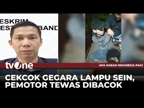 Gegara Lampu Sein, Pemotor di Bandung Tewas Ditusuk