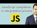 JavaScript compilation vs interpretation process V8 engine compilation process