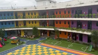 The schoolyard after the children finish school