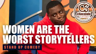 women are the worst storytellers ryan davis chocolate sundaes standup comedy