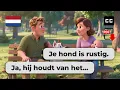 Easy Dutch Conversation – 🐕 Chatting in the Park for Beginners (A2–B1)