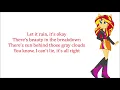 Download Lagu My Little Pony - Equestria Girls Let It Rain Lyrics