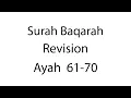 Download Lagu Hifz | Surah Baqarah | Revision 7 | Ayah 61-70 | Qaria Asma Huda | Learn For Allah